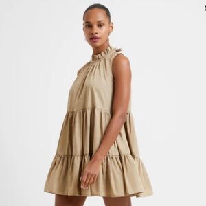 Rhodes Poplin Sleeveless Tiered Dress